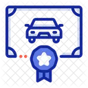 Car Cetificate  Icon
