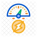 Car Charge Sensor  Icon