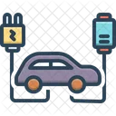 Car Charging Icon