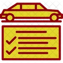 Car Check Battery Device Icon