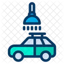 Cleaning Service Car Wash Icon