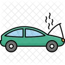 Car Collision From Front Automobile Car Icon