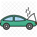 Car Collision From Front  Icon