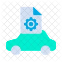 Car Configuration Gear Icon