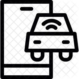 Car Connected  Icon