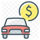 Auto Finance Car Loan Car Lease Icon