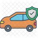 Car coverage  Icon
