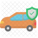 Car coverage  Icon