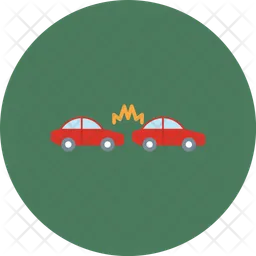 Car Crash  Icon