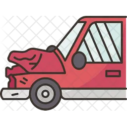 Car Crash  Icon