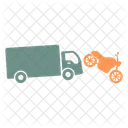 Car Crash Truck Car Accident Icon