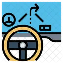 Car Dashboard Headup Icon