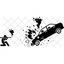 Car Destroy  Icon