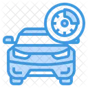 자동차 디스크 브레이크  아이콘