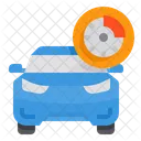 Car Disc Brake Icon