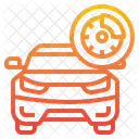 Car Disc Brake Icon