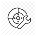Car disc brake repair  Icon