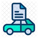 Document Car Papers Maintenance Icon