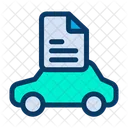Document Car Papers Maintenance Icon