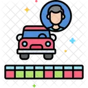 Car Driving Test Schedule Test Drive Car Test Icon