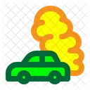 Car emission  Icon