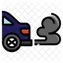 Car emissions  Icon
