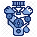 Car Engine Motor Icon