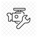 Car engine repair  Icon