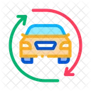 Car Exchange Sharing Icon