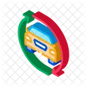 Car Exchange Sharing Icon