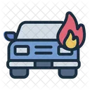 Car Fire  Icon