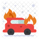 Car Fire  Icon