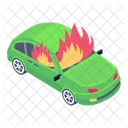 Car Fire  Icon