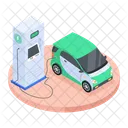 Car Fuel Petrol Pump Filling Station Icon