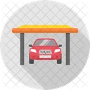 Car Garage Car Parking Icon