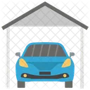 Car Garage Vehicle Workshop Carparked Icon