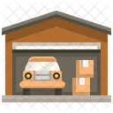 Car Garage Garage Car Icon