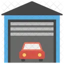 Hangar Storage Warehouse Icon