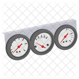 Car gauges  Icon