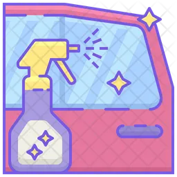 Car Glass Cleaner  Icon