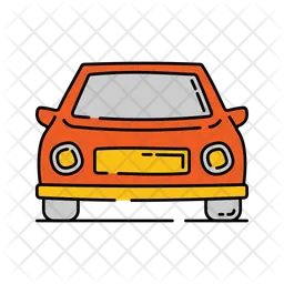 Car handrawn  Icon