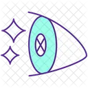 Car headlight at nighttime  Icon