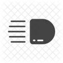 Car Headlight  Icon