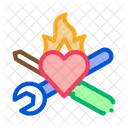 Car Repair Wrench Icon