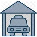 Car Carport Garage Icon