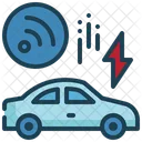 Car Charging Station Icon