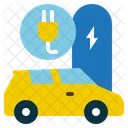 Car Ev Electric Icon