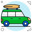 Car Road Trip Vehicle Icon