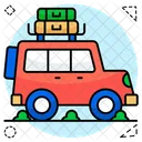 Car Road Trip Vehicle Icon