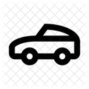 Transport Sedan Car Icon